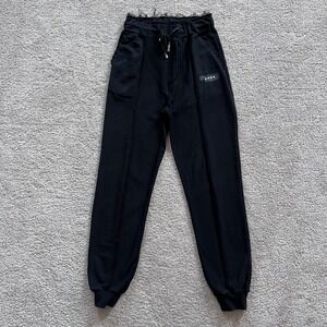 ADER ERROR Duct Tape Sweatpants Size A1 Mens Black Bottoms Drawstring Pull On